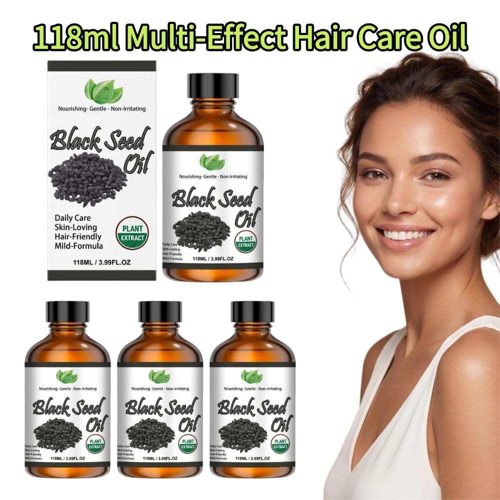 Hair Care Frizzy Hair - Minyak Habbatussauda 118ml Ekstrak Tumbuhan Alami