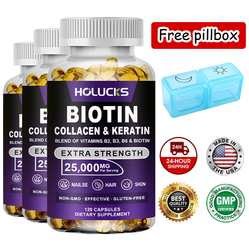 Hair Care Capsule - Kapsul Biotin Kolagen & Keratin, Penguat