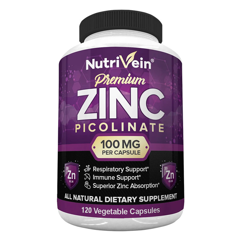 Hair Care Capsule - Suplemen Zinc Picolinate 100mg-suplemen sistem imun,