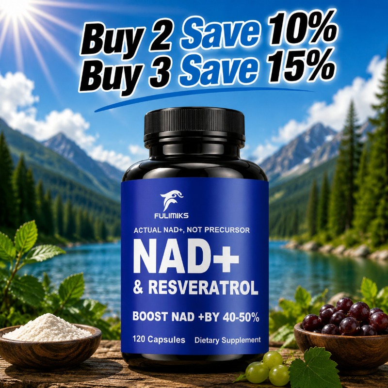 Hair Care Capsule - Suplemen NAD+ Premium, dengan NAD+ Murni