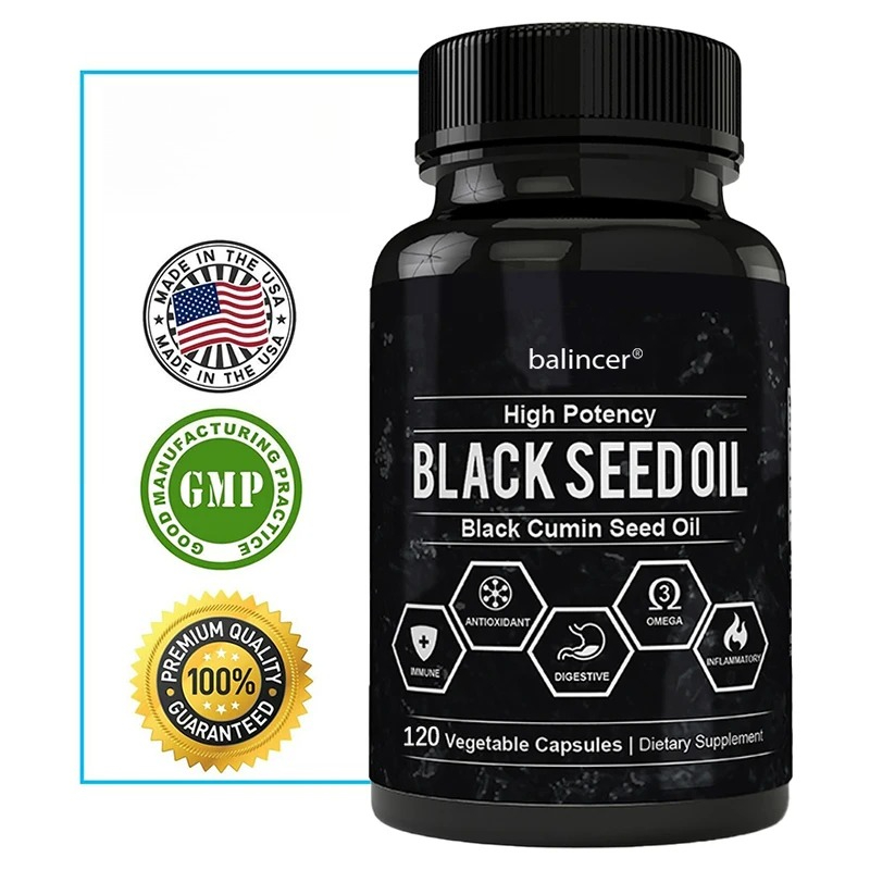 Hair Care Capsule - Minyak biji Jinten hitam-mendukung kekebalan tubuh,