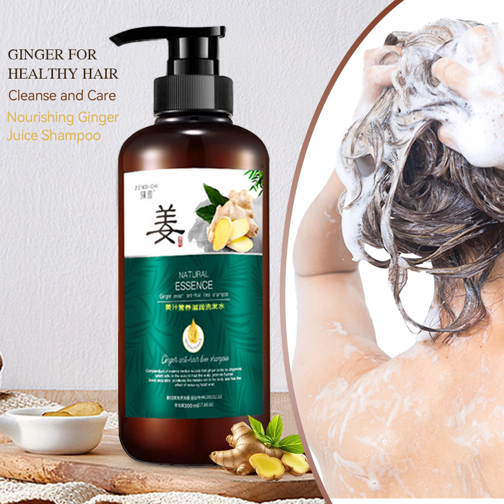 Hair Care Frizzy Hair - Minyak esensial penumbuh rambut jahe, minyak