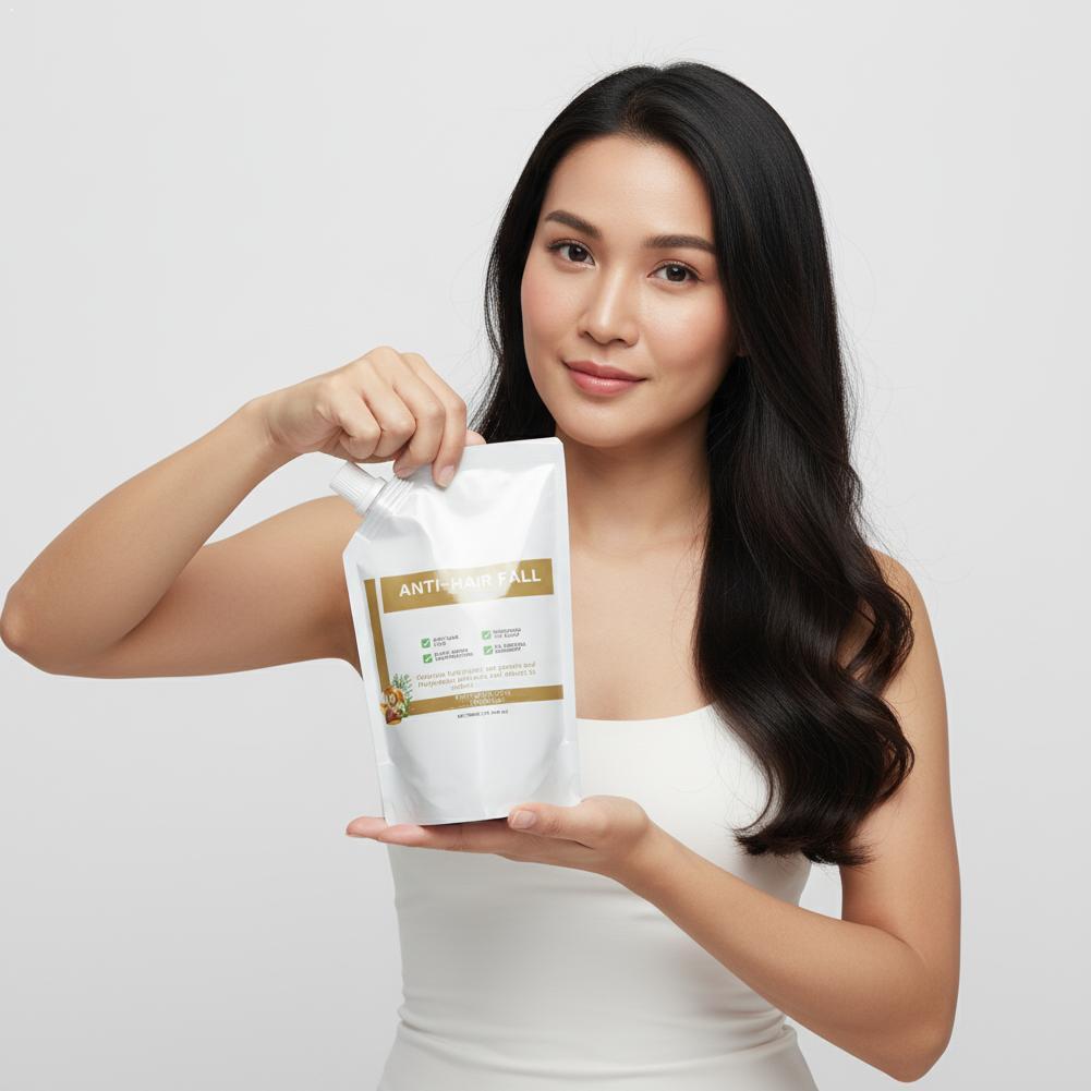 Hair Care Frizzy Hair - Shampo Perawatan Rambut Tebal Ekstrak Alami