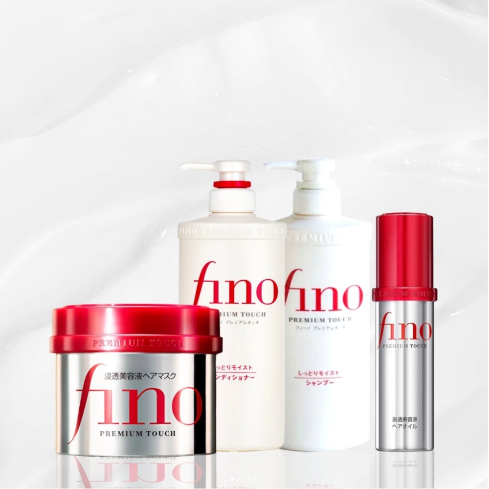 Hair Care Frizzy Hair - Fino Perawatan Rambut Sampo Kondisioner Masker