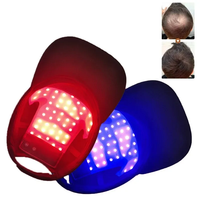 Hair Care Elseve - Topi Terapi Cahaya Merah Biru LED