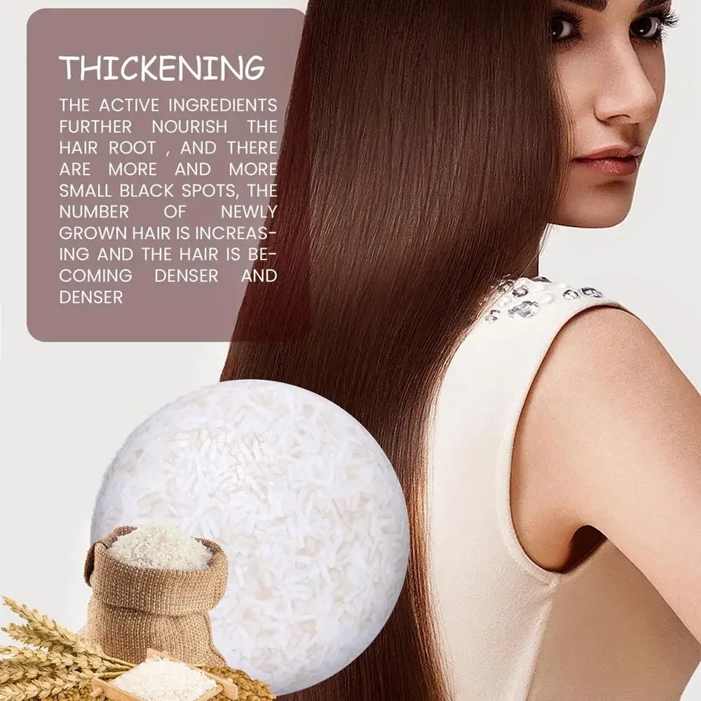 Hair Care Elseve - Sabun batang sampo beras organik, sabun