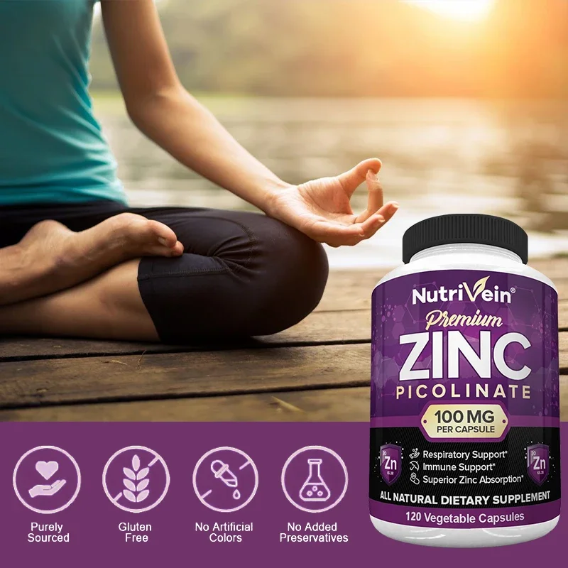 Suplemen Zinc Picolinate 100mg - Hair Care Capsule ulasan dan harga
