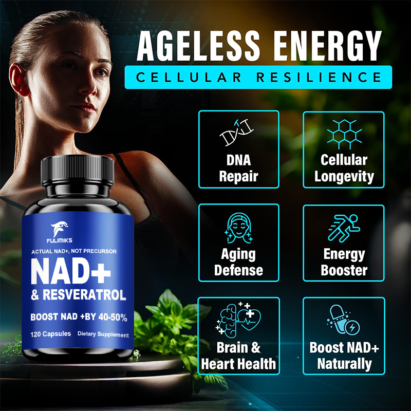Suplemen NAD+ Premium, dengan  - Hair Care Capsule ulasan dan harga