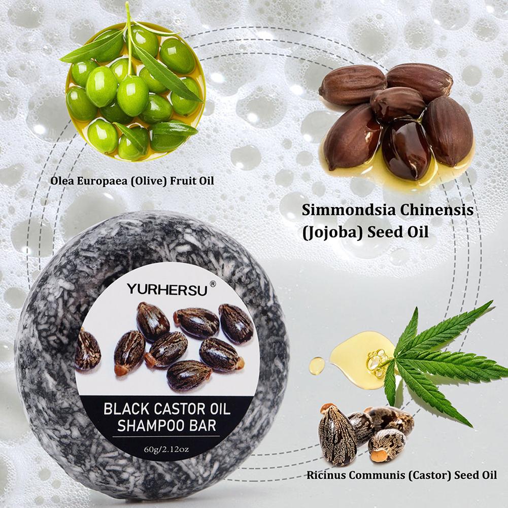 1/3/5 Buah 60G Black Castor Sh - Hair Care Elseve ulasan dan harga