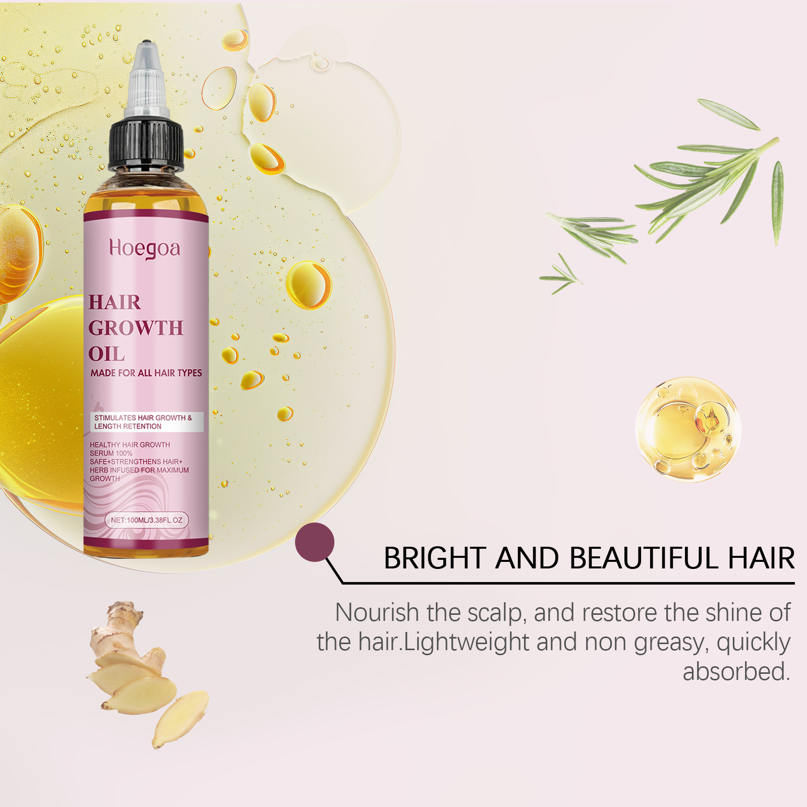 Minyak Penumbuh Rambut Memperb - Hair Care Frizzy Hair ulasan dan harga