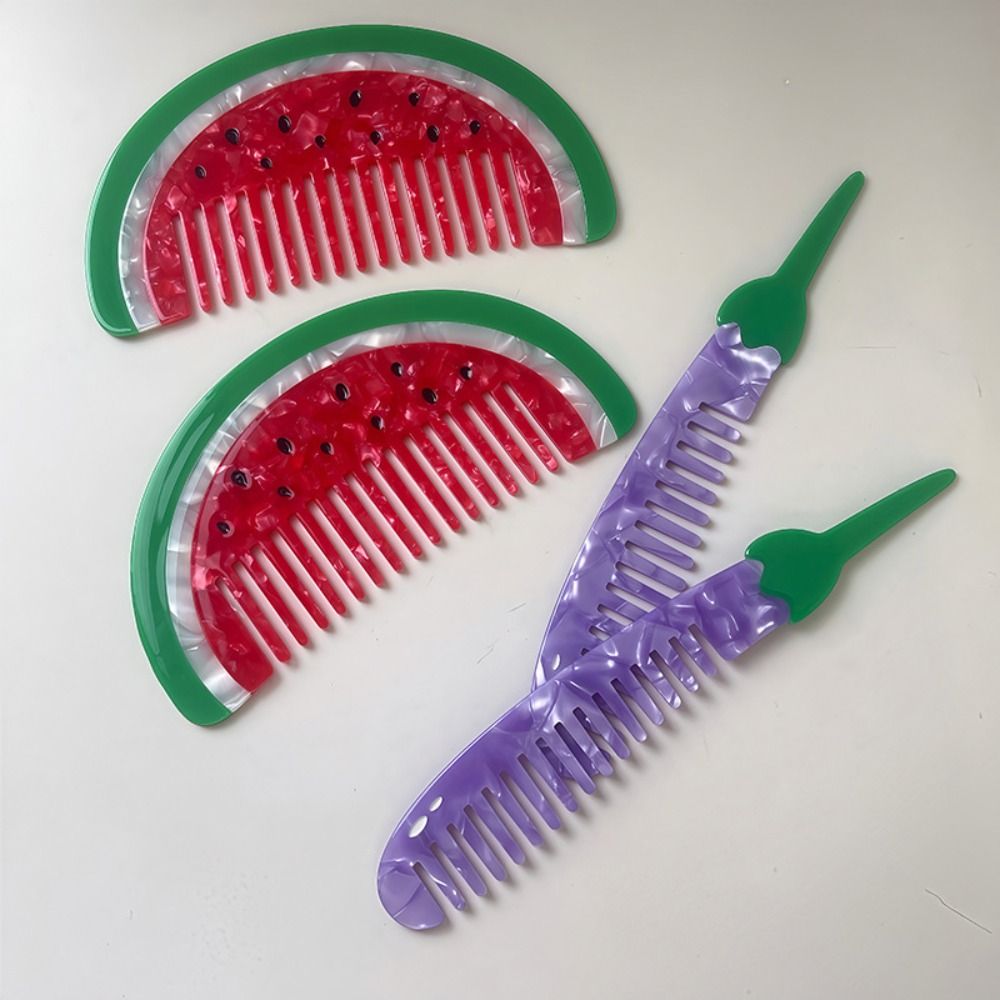 Sisir Tulip Asetat Perawatan R - Hair Care Vegetables ulasan dan harga