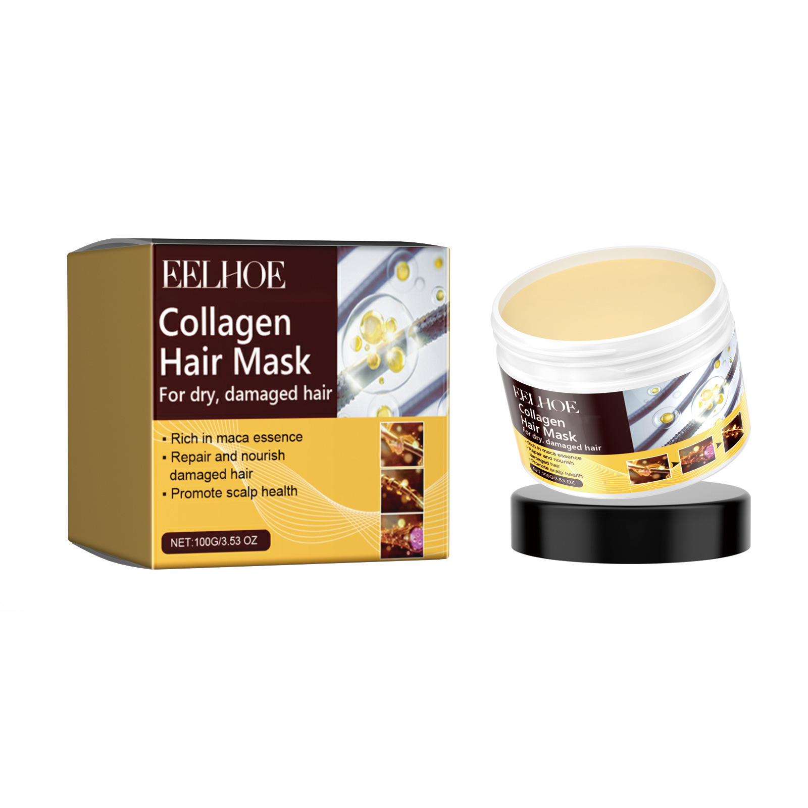 EELHOE Masker Rambut Kolagen P - Hair Care Elseve ulasan dan harga
