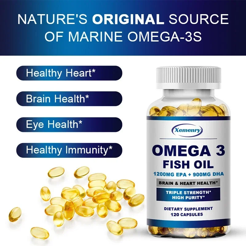 Minyak ikan Omega 3-mendukung  - Hair Care Capsule ulasan dan harga