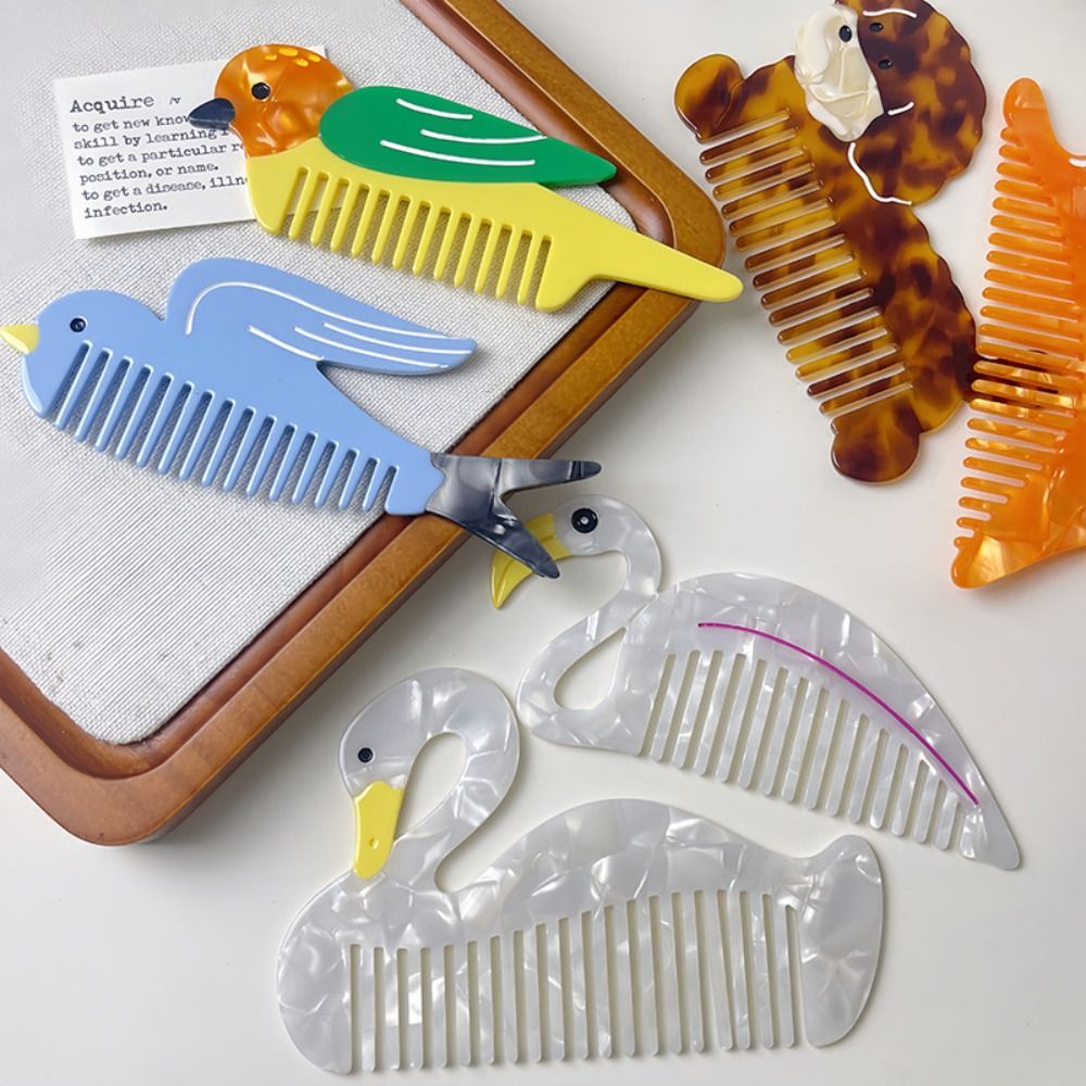Sisir Asetat Tulip Perawatan R - Hair Care Vegetables ulasan dan harga