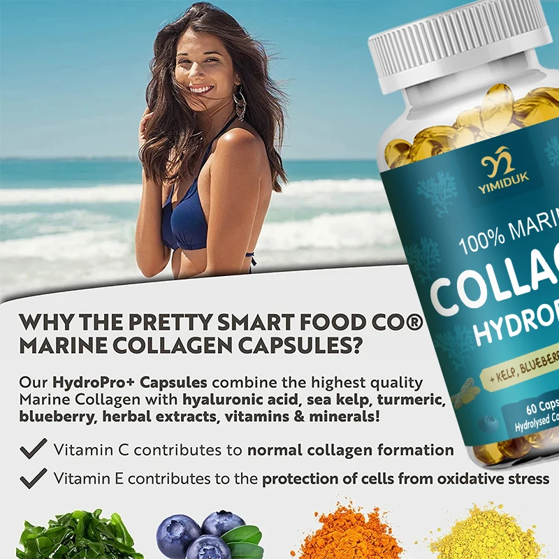 Kapsul Kolagen Laut, Untuk Ram - Hair Care Capsule ulasan dan harga