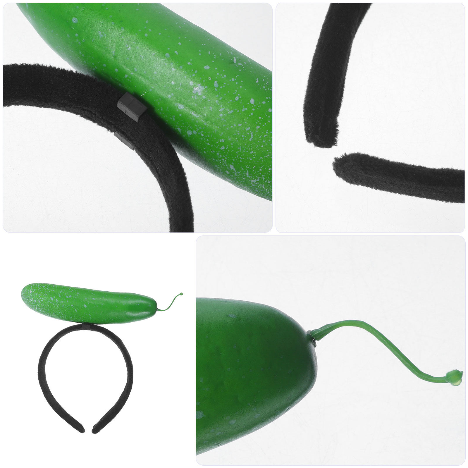 2Pcs Bando Kostum Mentimun, Ba - Hair Care Vegetables ulasan dan harga