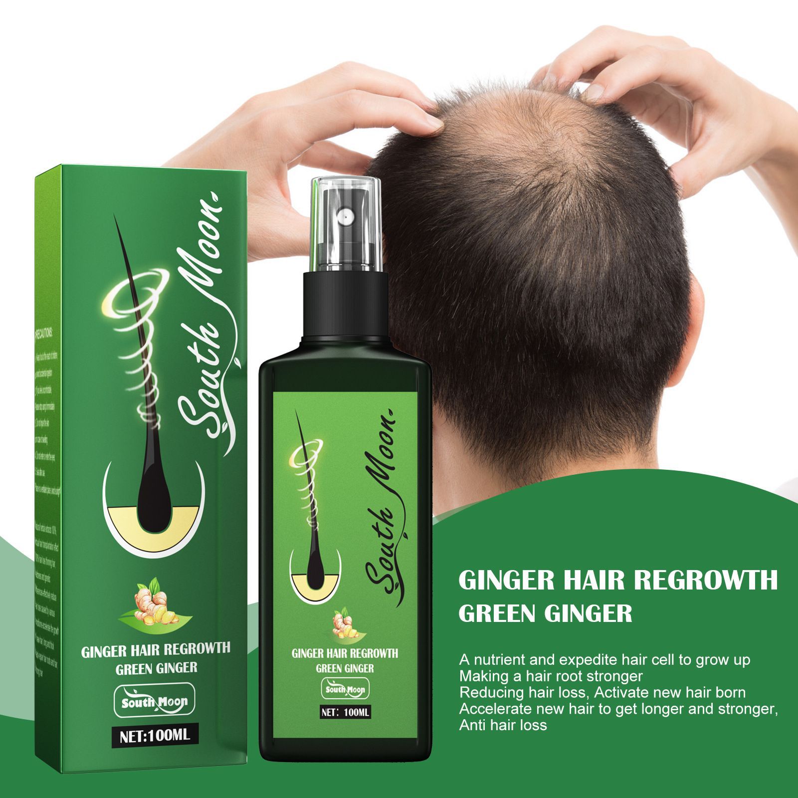 Semprotan Penumbuh Rambut Jahe - Hair Care Elseve ulasan dan harga