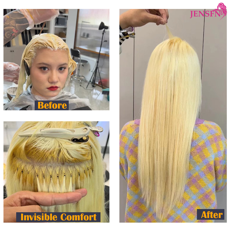 Bulu mikro lurus baru ekstensi - Feather Hair Extension ulasan dan harga
