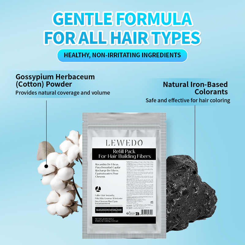 Bubuk Serat Rambut 100G Kanton - Hair Care Frizzy Hair ulasan dan harga