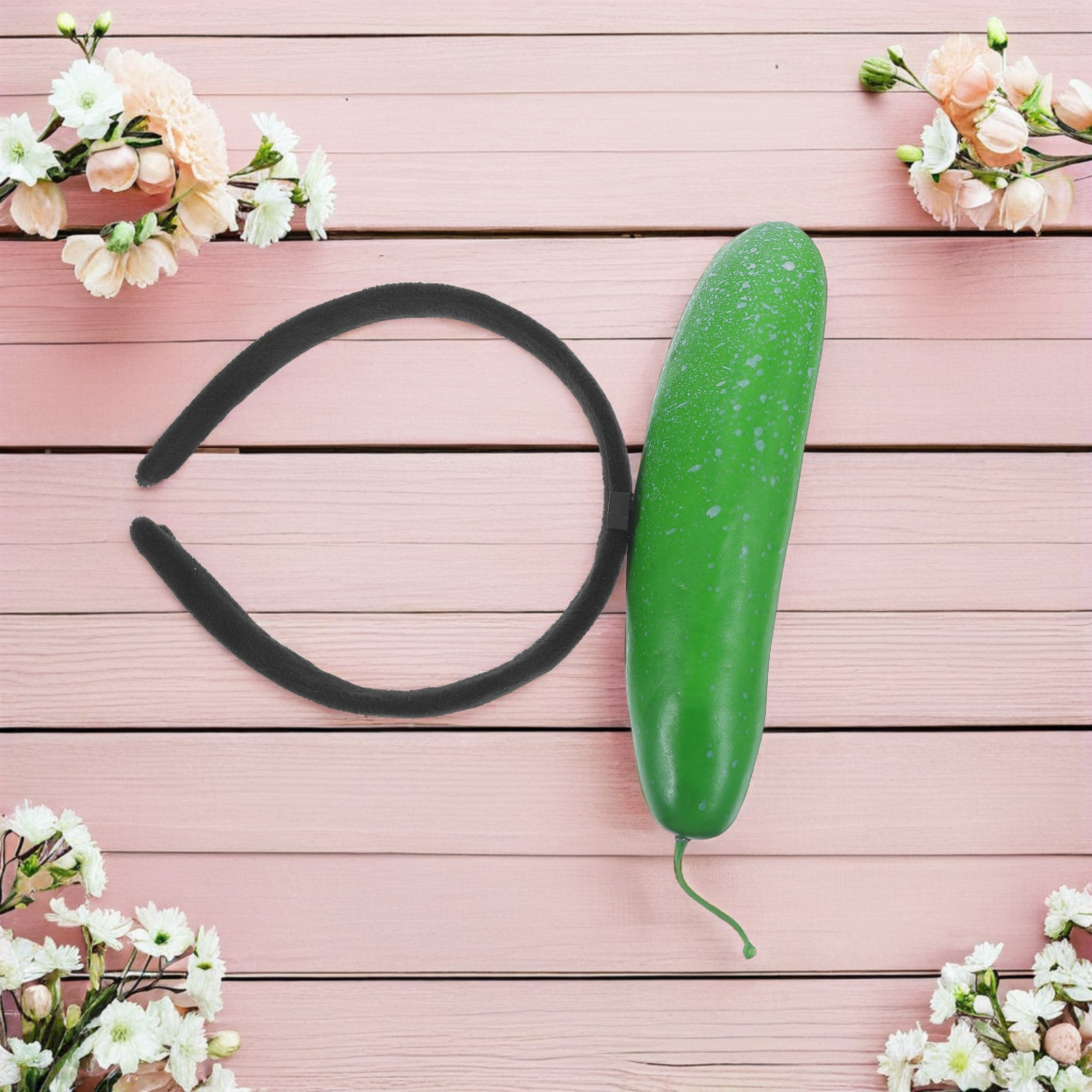 2 Buah Ikat Kepala Mentimun Re - Hair Care Vegetables ulasan dan harga
