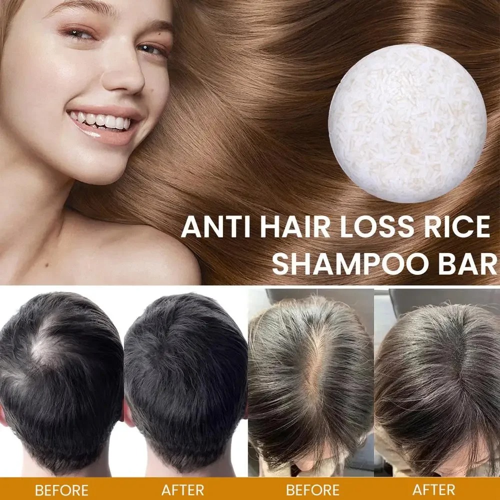Sabun batang sampo beras organ - Hair Care Elseve ulasan dan harga