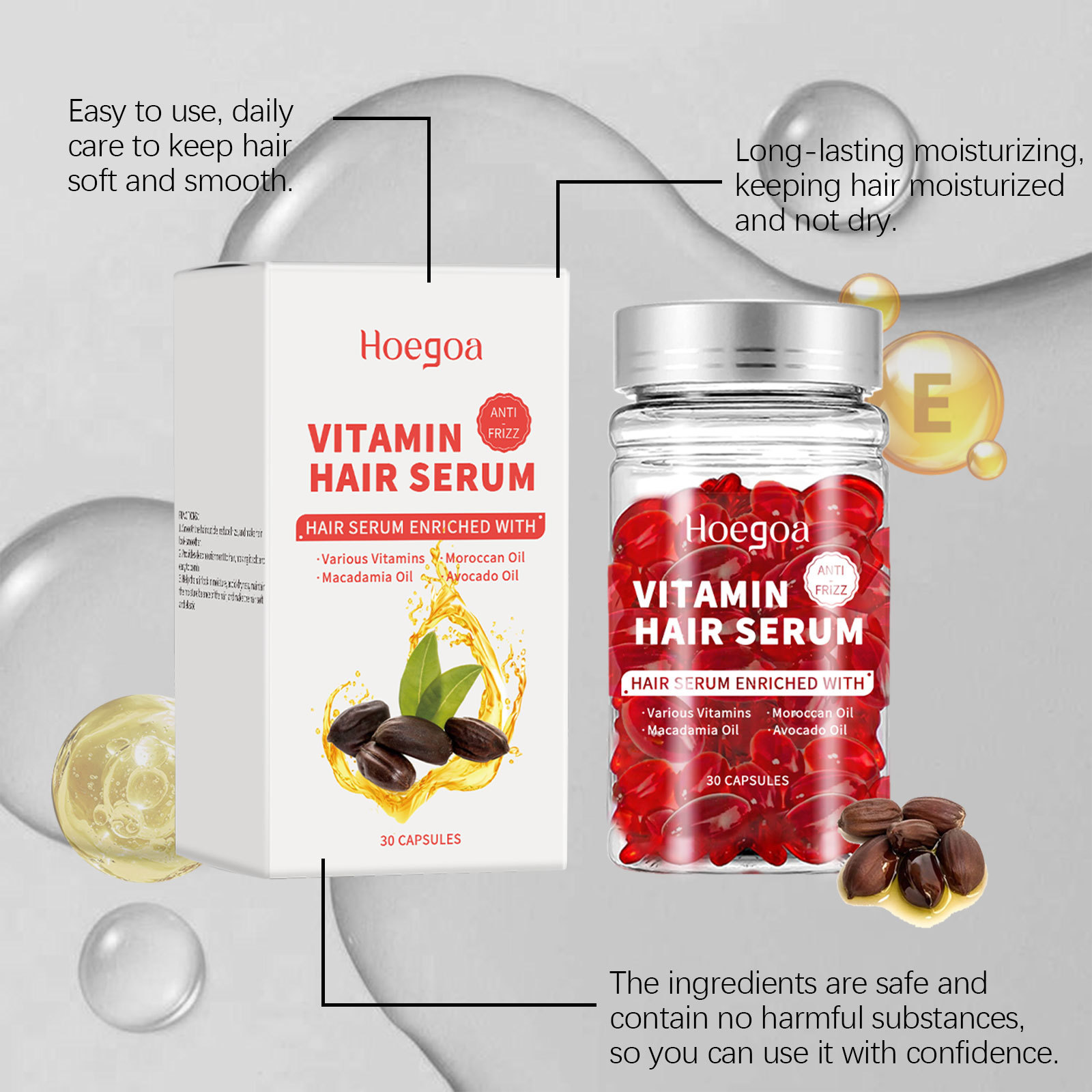 Kapsul Serum Perawatan Rambut  - Hair Care Capsule ulasan dan harga