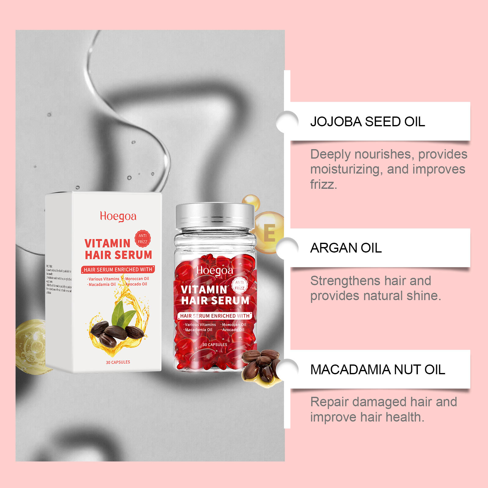 Kapsul Serum Perawatan Rambut  - Hair Care Capsule ulasan dan harga