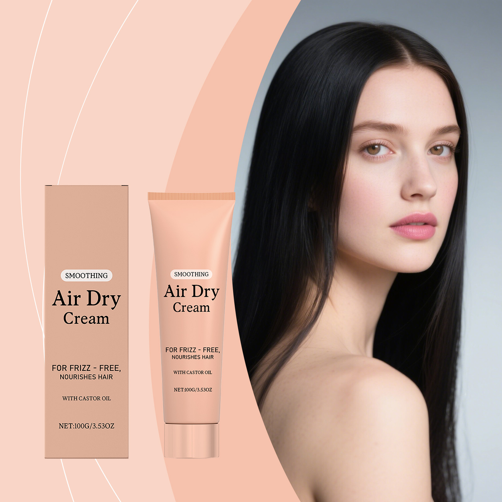 Krim Rambut Penghalus Anti Fri - Hair Care Frizzy Hair ulasan dan harga