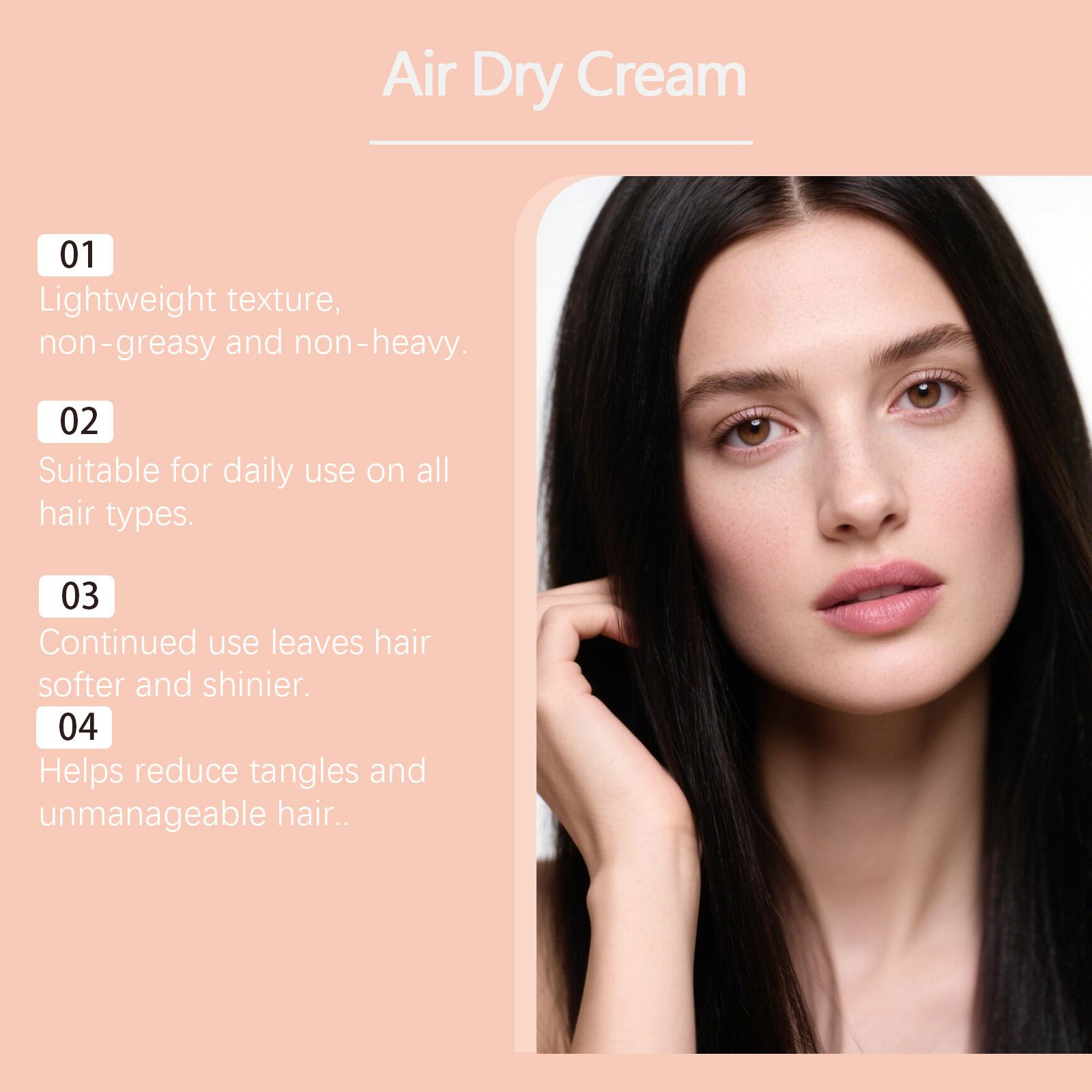 Krim Rambut Penghalus Anti Fri - Hair Care Frizzy Hair ulasan dan harga